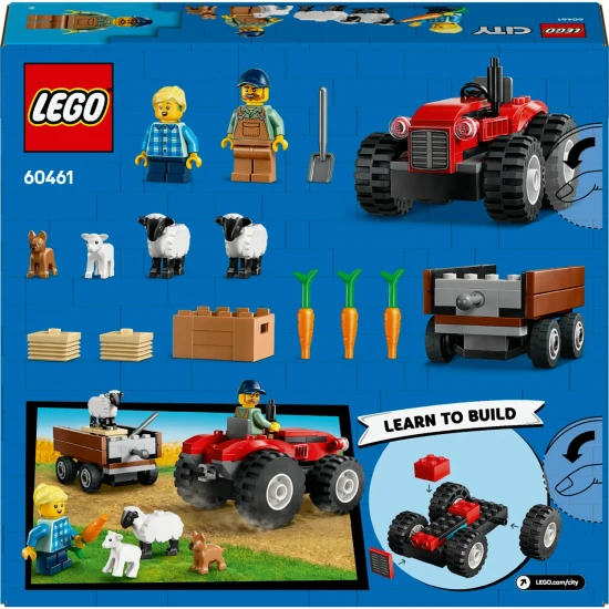 LEGO CITY farmársky traktor s prívesom a zvieratkami pre deti