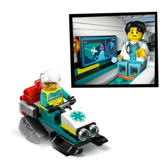 LEGO City 60465 Lietadlo záchranárskej služby