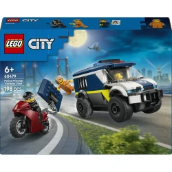LEGO CITY 60479 Policajná dodávka na prevoz väzňov