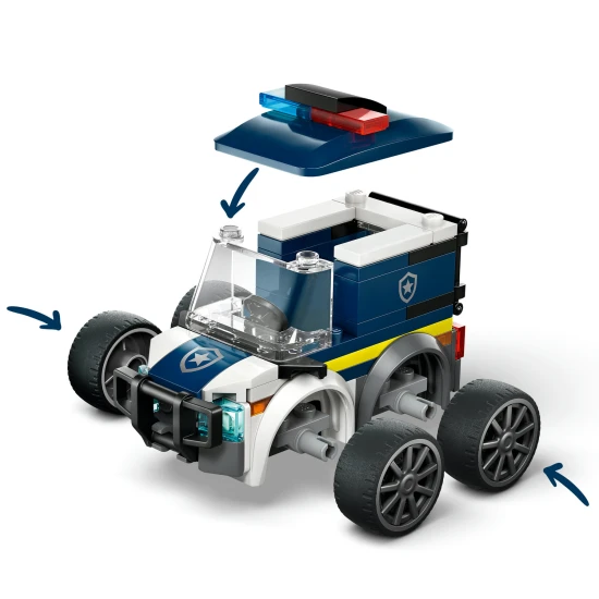 LEGO CITY 60481 Autíčka Policajná dodávka