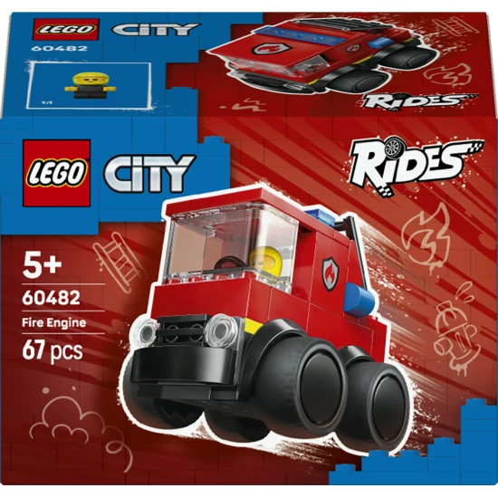 LEGO CITY 60482 Autíčka Hasičské auto