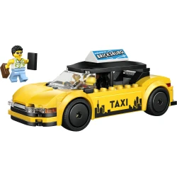 LEGO CITY 60487 Žltý taxík
