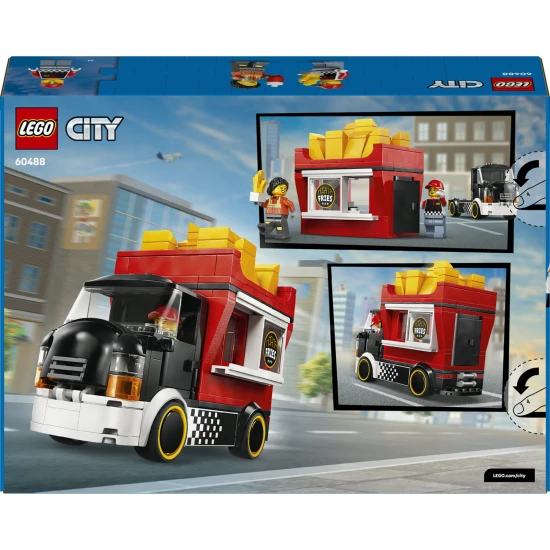 LEGO City 60488 Pojazdné občerstvenie s hranolkami