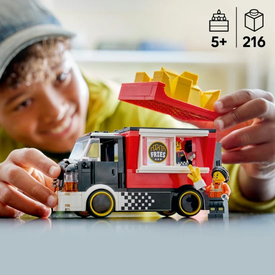 LEGO City 60488 Pojazdné občerstvenie s hranolkami