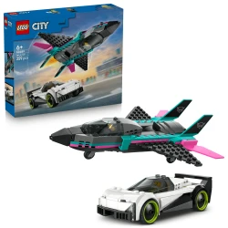 LEGO City 60489 Stíhačka vs. auto