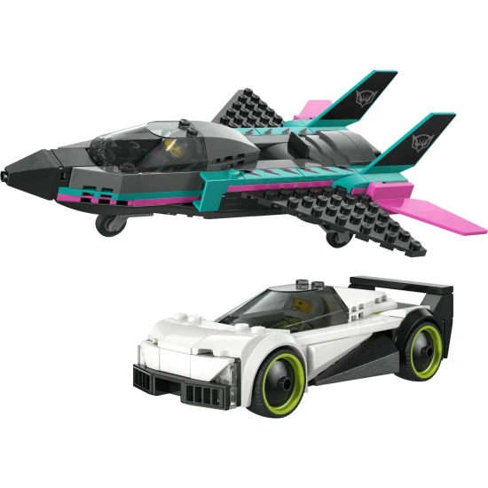 LEGO City 60489 Stíhačka vs. auto