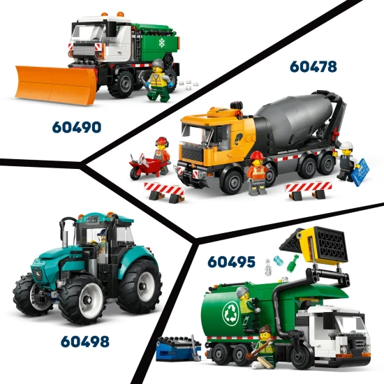 LEGO City 60489 Stíhačka vs. auto