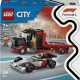 LEGO City 60493 Výstavný nákladiak F1® s pretekárskym autom Audi F1®