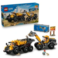 LEGO City 60494 Vyklápací nákladiak a čelný nakladač