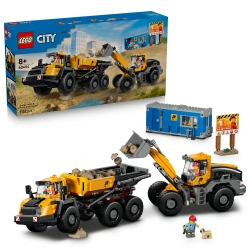LEGO City 60494 Vyklápací nákladiak a čelný nakladač