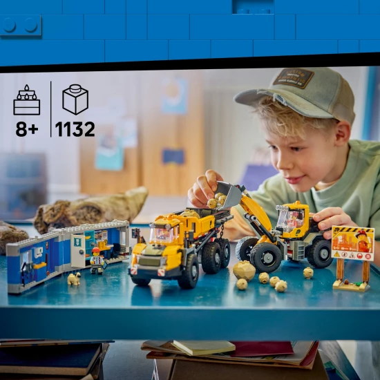 LEGO City 60494 Vyklápací nákladiak a čelný nakladač