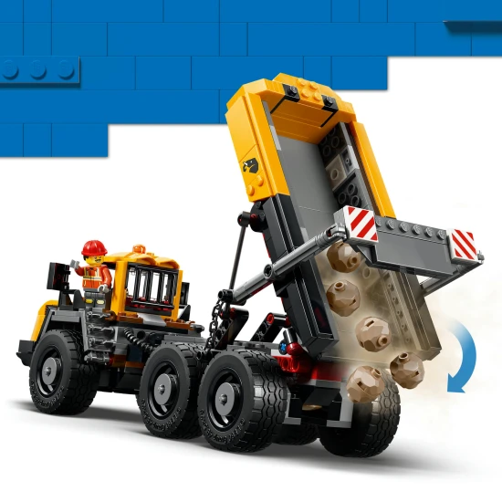 LEGO City 60494 Vyklápací nákladiak a čelný nakladač