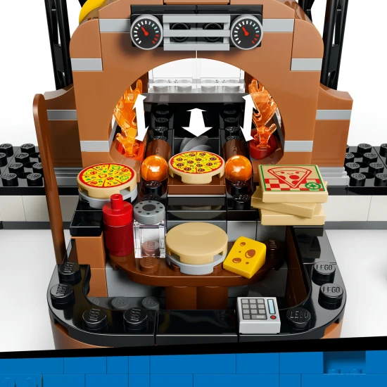 LEGO City 60496 Donáška pizze s vozidlami
