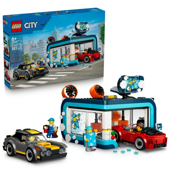LEGO City 60497 Prejazdná autoumývareň