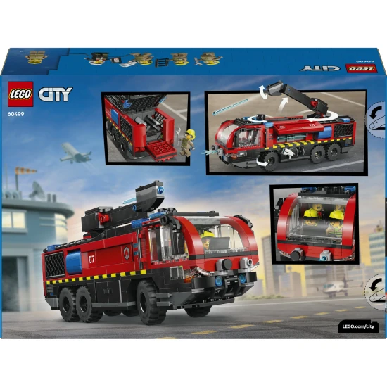 LEGO City 60499 Letiskové hasičské auto