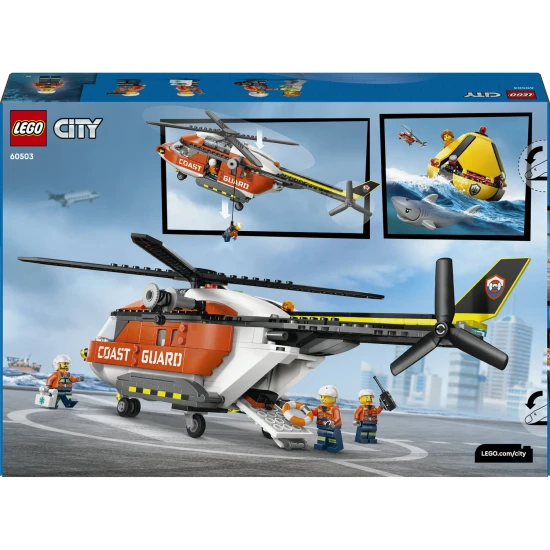 LEGO City 60503 Helikoptéra pobrežnej hliadky
