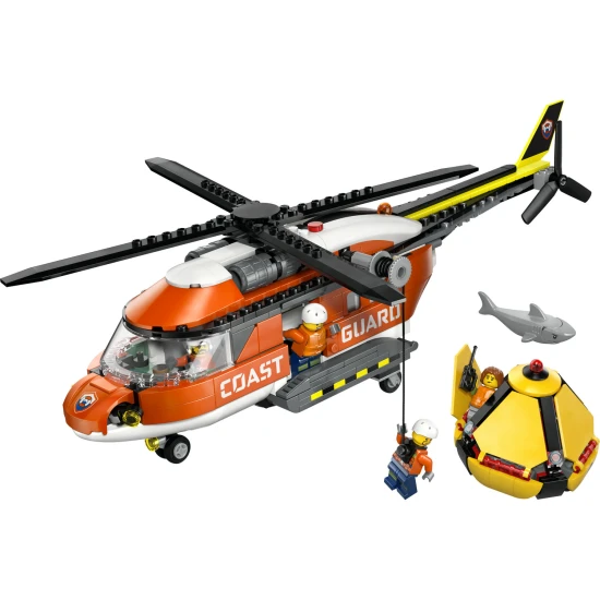 LEGO City 60503 Helikoptéra pobrežnej hliadky