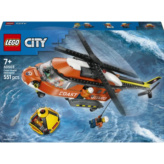 LEGO City 60503 Helikoptéra pobrežnej hliadky