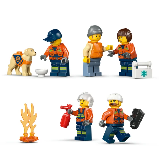 LEGO City 60504 Záchranný čln pobrežnej hliadky a vrtuľník
