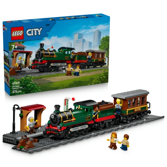 LEGO City 60511 Vintage parný vlak LEGO City 60511 Vintage parný vlak