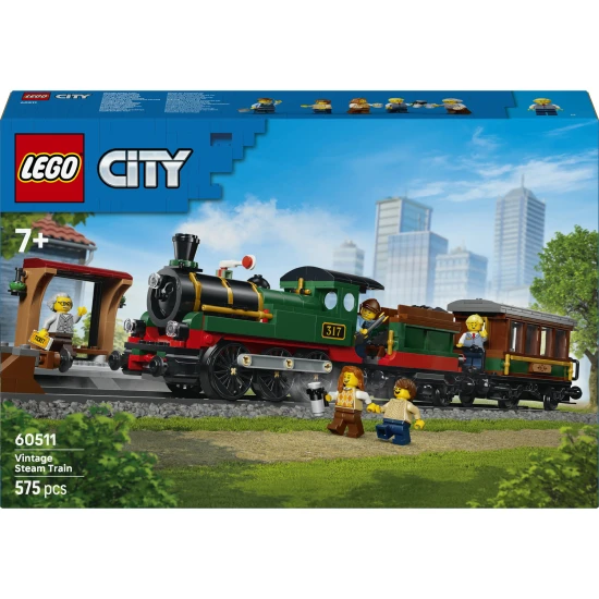 LEGO City 60511 Vintage parný vlak LEGO City 60511 Vintage parný vlak