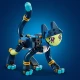Stavebnica LEGO® DREAMZzz™ Zoey a mačkosova Zian (71476) s hrdinkou Zoey, mačkosom Zianom a Nočným lovcom, vrátane doplnkov ako strieľajúci luk a lietajúca motorka.