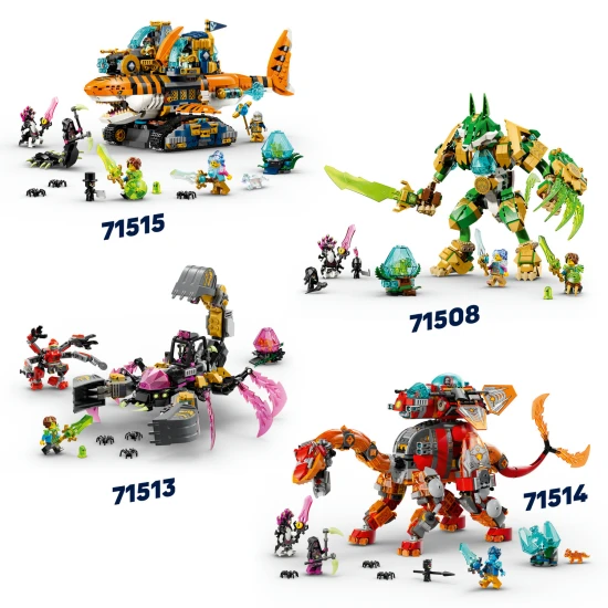 LEGO Disney 71512 Krokodília ponorka