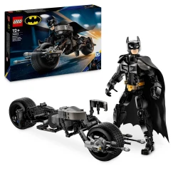 LEGO DC Batman 76273 Zostaviteľná figúrka: Batman a motorka Bat-Pod