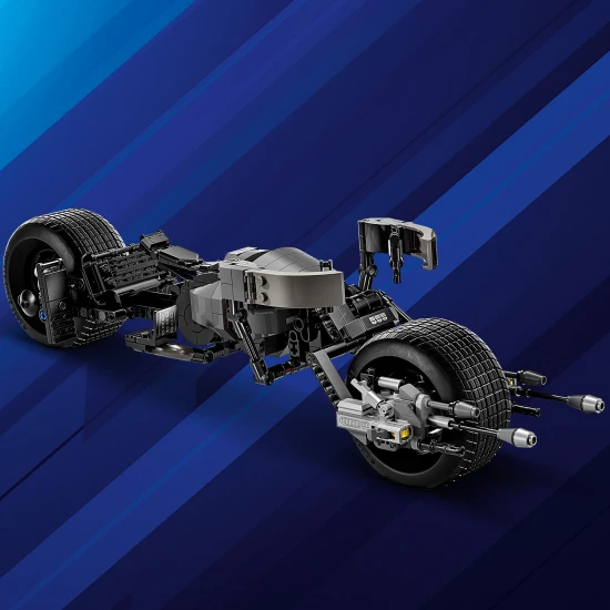 LEGO DC Batman Zostaviteľná figúrka: Batman a motorka Bat-Pod Zostaviteľný LEGO Batman s motorkou, LEGO Batman v akcii, LEGO Batman figurka s pohyblivými časťami, LEGO Batman s Bat-Pod