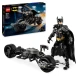 LEGO DC Batman Zostaviteľná figúrka: Batman a motorka Bat-Pod Zostaviteľný LEGO Batman s motorkou, LEGO Batman v akcii, LEGO Batman figurka s pohyblivými časťami, LEGO Batman s Bat-Pod