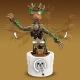 LEGO Groot tancuje, LEGO Groot s pohyblivými vetvami, Tancujúci Groot s doplnkami, LEGO Groot s slúchadlami a slnečnými okuliarmi