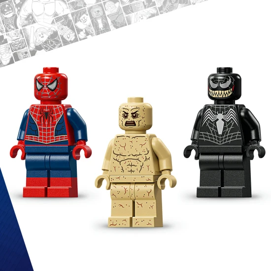 LEGO Marvel 76334 Epický súboj: Spider-Man vs. Sandman