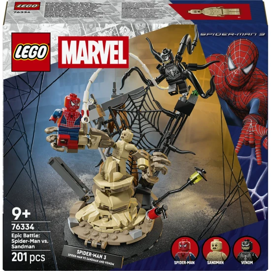 LEGO Marvel 76334 Epický súboj: Spider-Man vs. Sandman