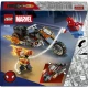 LEGO Marvel 76335 Spider-Man vs. Ghost Rider na motorke
