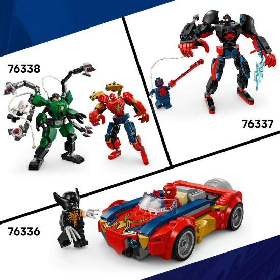LEGO Marvel 76335 Spider-Man vs. Ghost Rider na motorke