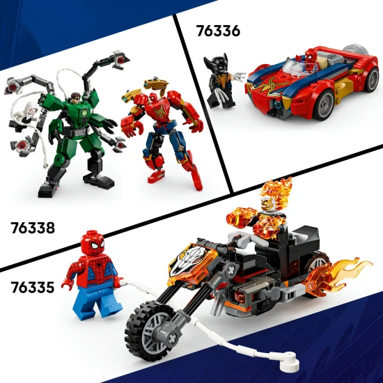 LEGO Marvel 76337 Robot Milesa Moralesa vs. Spider-Man 2099