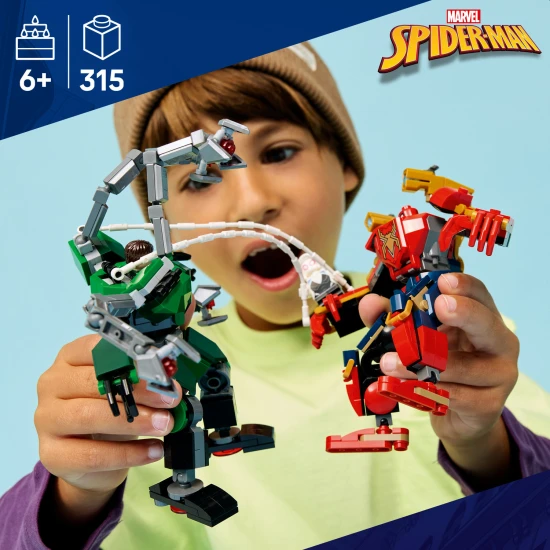 LEGO Marvel 76338 Bitka robotov: Spider-Man vs. Doc Ock