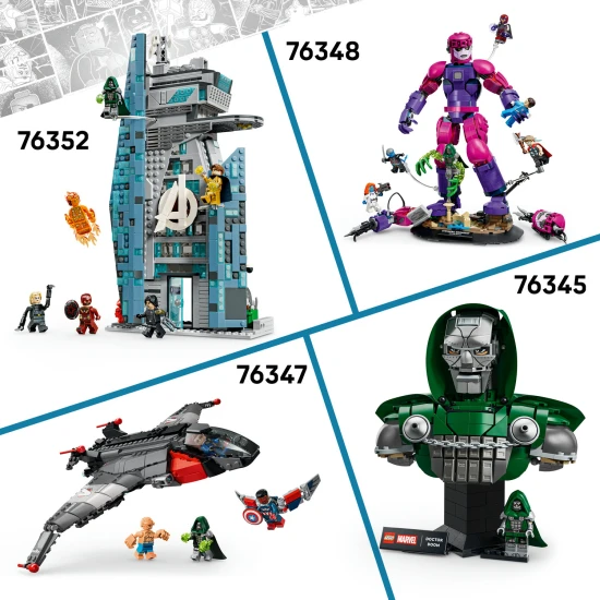 LEGO Marvel 76339 Fantastická 4: H.E.R.B.I.E.