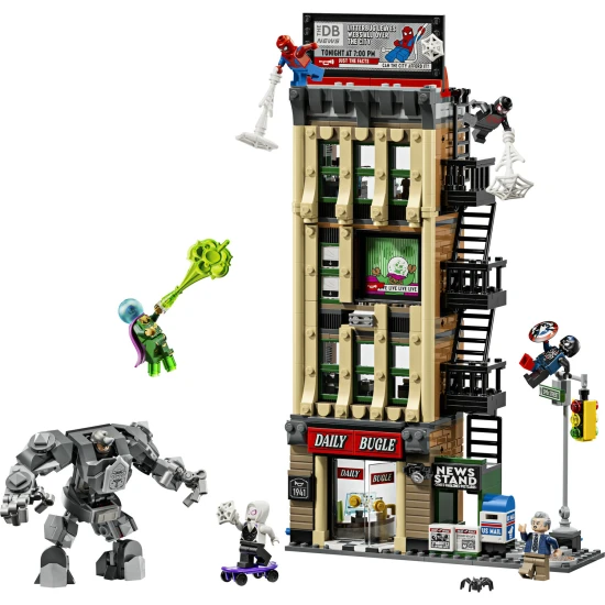 LEGO Marvel 76342 Spider-Man vs. Mysterio: Daily Bugle
