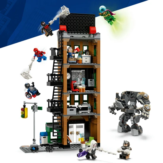 LEGO Marvel 76342 Spider-Man vs. Mysterio: Daily Bugle