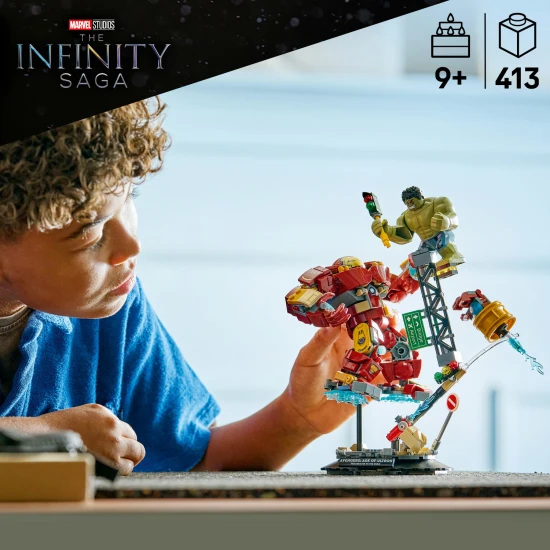 LEGO Marvel 76343 Epický súboj: Hulkbuster vs. Hulk