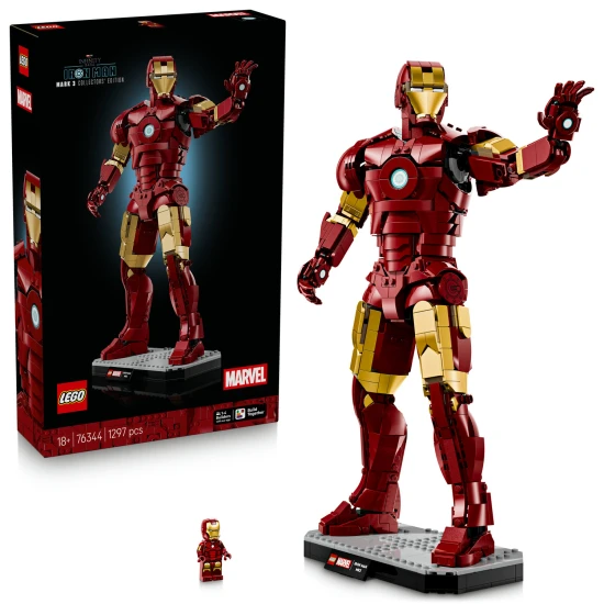 LEGO Marvel 76344 Iron Man Mark 3: zberateľská edícia