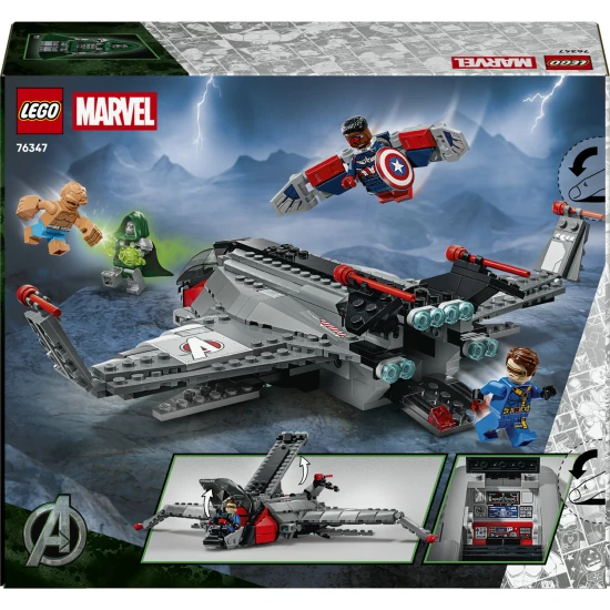LEGO Marvel 76347 Avengers Doomsday Tryskáč Quinjet 2276347