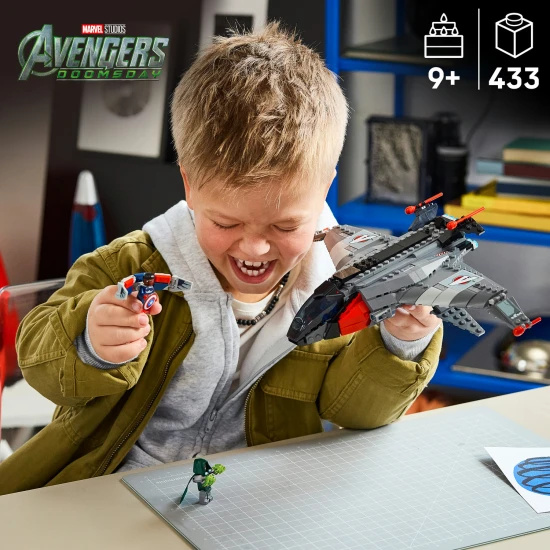 LEGO Marvel 76347 Avengers Doomsday Tryskáč Quinjet 2276347