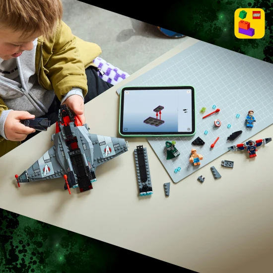 LEGO Marvel 76347 Avengers Doomsday Tryskáč Quinjet 2276347