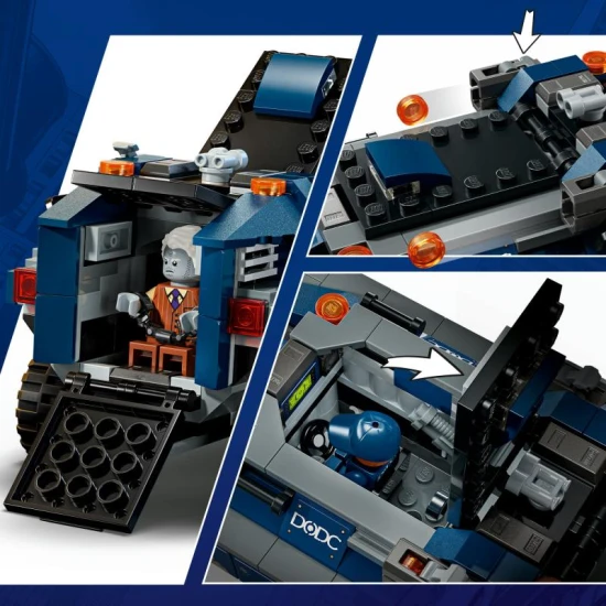 LEGO Marvel 76349 Spider-Man a naháňačka väzenského transportéru