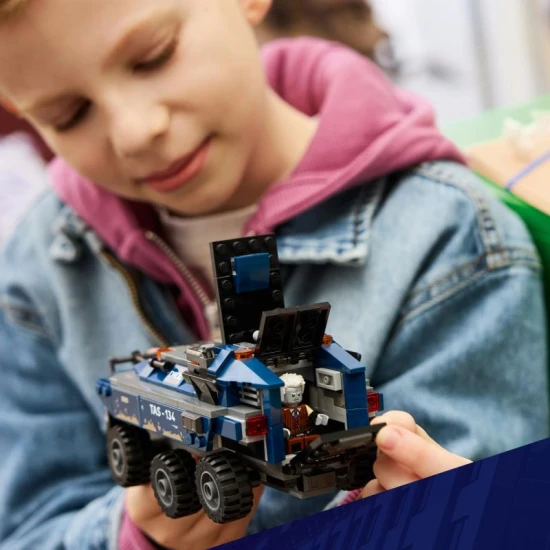 LEGO Marvel 76349 Spider-Man a naháňačka väzenského transportéru