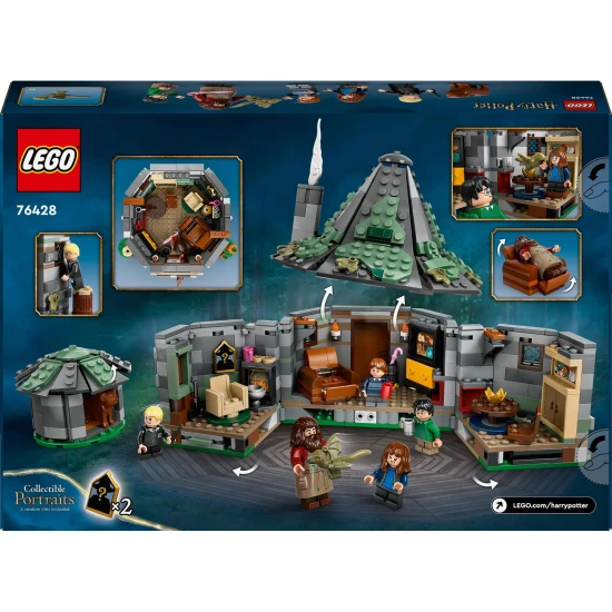 Objav svet čarodejníkov v LEGO Hagridovej chatrči s minifigúrkami