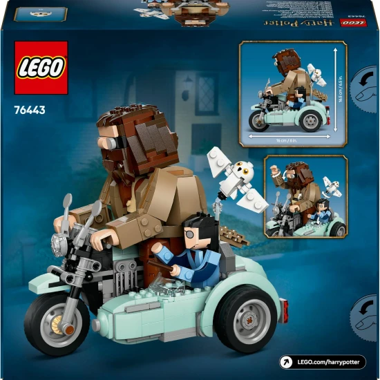 lego harry potter 76443 hagrid a harry na motorke stavebnica pre deti