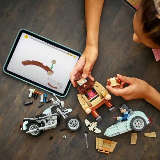 lego harry potter 76443 hagrid a harry na motorke stavebnica pre deti